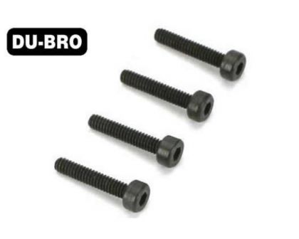 DU-BRO Screws 3.5mm x 20 Socket-Head Cap Screws 4 pcs per package DUB2273