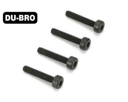 DU-BRO Screws 3.5mm x 25 Socket-Head Cap Screws 4 pcs per package