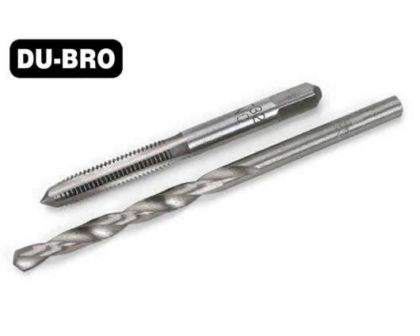 DU-BRO Werkzeug 2.5mm Gewindebohrer und Bohrer Set 1 Set DUB371
