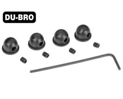DU-BRO Aircrafts Parts und Accessories 1/16 1.5mm Micro Wheel Collars 4 pcs per package DUB944