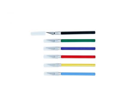 Excel Tools Werkzeug Messer K30 Light Duty Rite-Cut mit Schutzkappe 1 von 6 Farben sortiert