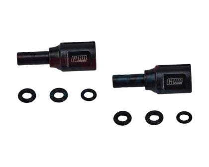 GPM Racing Alu Differentialausgänge schwarz für Arrma Kraton GPMMAK039SABK