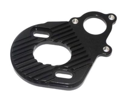 GPM Racing Alu Motorhalter schwarz für Axial WRAITH GPMWR018BK