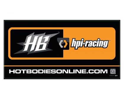 Hot Bodies HB/HPI Racing Banner 2011 gross 184cm x 91cm HBS106968