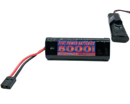 HRC Racing Akku 7 Zellen HRC Power Batteries 5000 NiMH 8.4V 5000mAh Hump Stick TRX Stecker HRC01750T