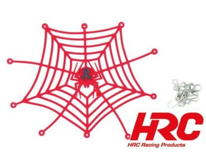 HRC Racing Spider Gepäcknetze Rot für Crawler 1/10 HRC25264RE