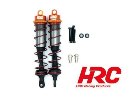 HRC Racing Stossdämpfer Set Aluminium Threaded 130mm Gold TI 2 Stk. HRC28014R