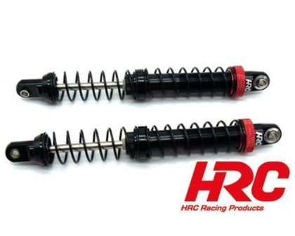 HRC Racing Tuningteil 1/10 Dämpfersatz Aluminium 110mm 15mm schwarz rot HRC28026B-GM