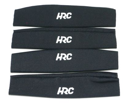HRC Racing Tuningteile 1/10 Off Road Dämpfersocken 80x20-25mm Schwarz 4 Stück