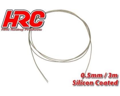 HRC Racing Stahlseil 0.5mm Silikon beschichtet- weich- 3m HRC31271B05