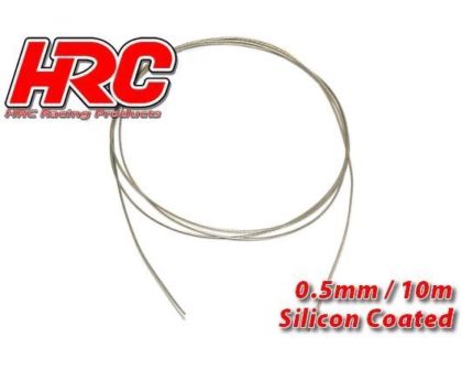 HRC Racing Stahlseil 0.5mm Silicone Coated soft 10m HRC31271C05