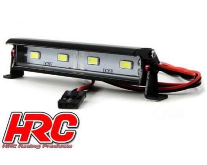 HRC Racing Lichtset 1/10 oder Monster Truck LED JR Stecker Multi-LED Dachleuchten Block 4 LEDs