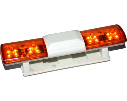 HRC Racing Lichtset 1/10 TC/Drift LED JR Stecker Rettung Dachleuchten V1 6 Blinkenmodus Orange Orange HRC8731O
