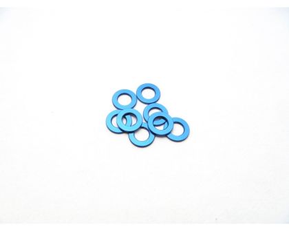 Hiro Seiko 3mm Alloy Spacer Set 0.5mm Y-Blue