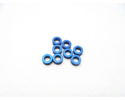Hiro Seiko 3mm Alloy Spacer Set 1.5mm Y-Blue