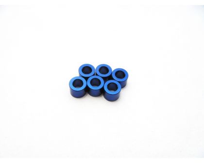 Hiro Seiko 3mm Alloy Spacer Set 2.5mm Y-Blue