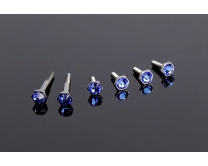 Hiro Seiko Crystal Screw EX-1 KIY Y-Blue SWAROVSKI Crystal