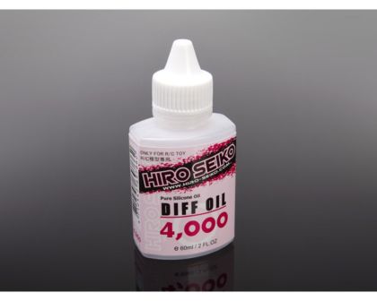 Hiro Seiko RC Toy Accessories Diff Oil 4.000 cps 60ml