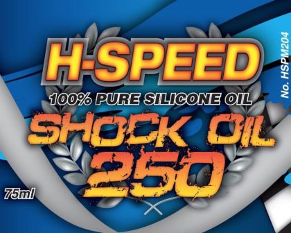 H-SPEED Silikon Dämpfer Öl 250 75ml
