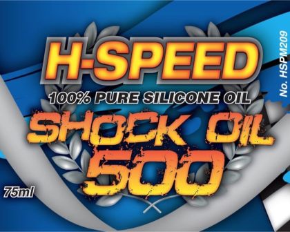 H-SPEED Silikon Dämpfer Öl 500 75ml