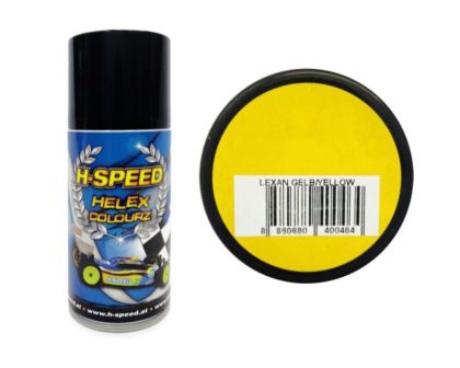 H-SPEED Lexan Spray gelb 150ml