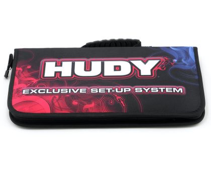 HUDY Alu Setup System für VG8 Onroad Fahrzeuge Komplettset mitTasche HUD108056