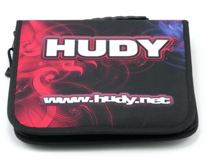 HUDY komplettes Werkzeug Set mit Tasche für 1/10 TC Car HUD190001