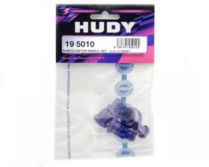 HUDY Griffkappen für Alu Werkzeuge violett