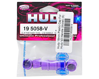 HUDY Griffkappen für Alu Werkzeuge 18mm violett