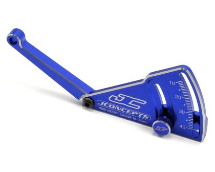 JConcepts Alu Fahrhöhenmessgerät 10-40mm blau JCO2282-1