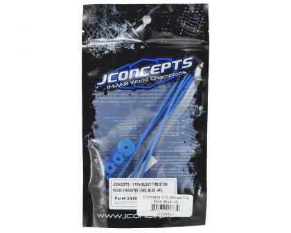 JConcepts 1/10 Offroad Reifenstab für 4 montierte Reifen blau