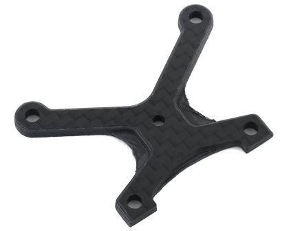 JConcepts B74 Carbon Fiber front top-deck ribbed and chamfered
