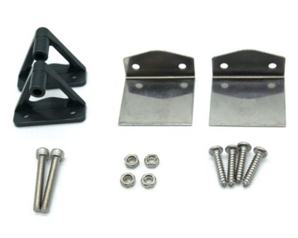 Joysway Option Part Stanless steel trim tabs and CNC aluminum alloy stand setUpgrade metal part
