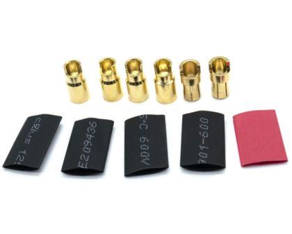 Joysway Connector 6mm Gold Plugs set for battery JOY890130