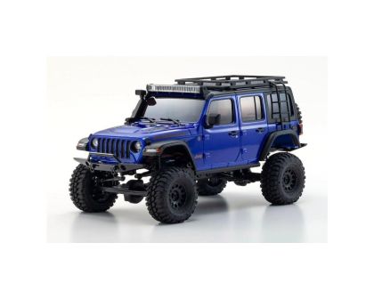 Kyosho Jeep Wrangler Unlimited Rubicon MX-01 Mini-Z 4x4 blau
