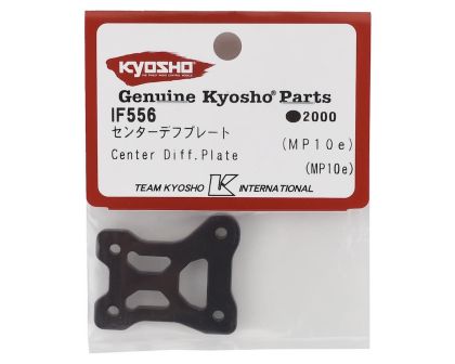 Kyosho Center Diff Plate Gunmetal Inferno MP10e