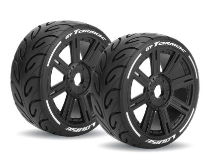 LOUISE GT-TARMAC Reifen supersoft Speichen Felge schwarz 1:8 GT