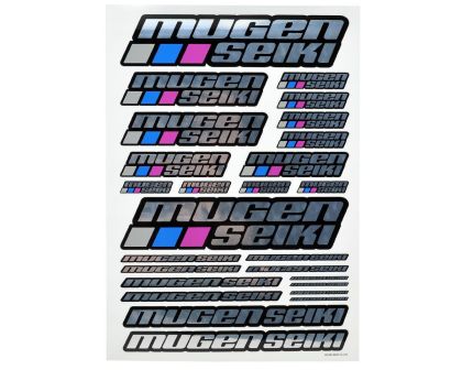 Mugen Seiki Logo Sticker 2012 metallic