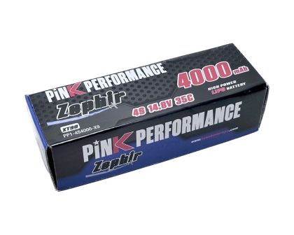 Pink Performance Zephir LiPo Akku 4S 14.8V 4000mAh 35C mit XT90 Stecker
