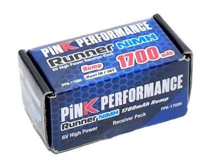 Pink Performance Runner Empfänger Akku NiMh 6.0V 1700mAh Hump