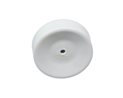 PR Racing 19x38mm 2WD Front Wheel 12mm White For IFMAR