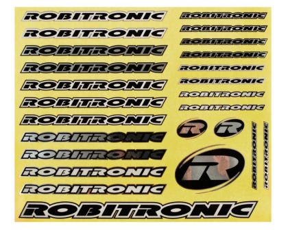 Robitronic Sticker-Set Chrome