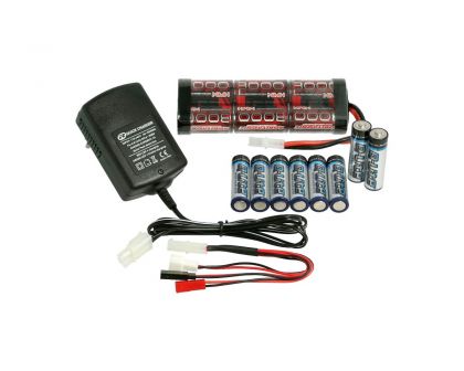 Robitronic Elektro Starter Kit Peaklader Stickpack Senderbatterie