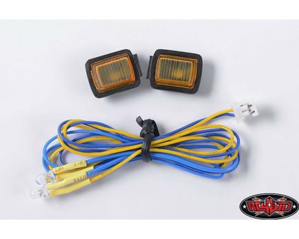 RC4WD Turn Signal Light Set for Tamiya CC01 Jeep Wrangler Detailed