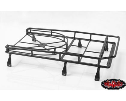 RC4WD Roof Rack with Tire Mount for Land Rover D90