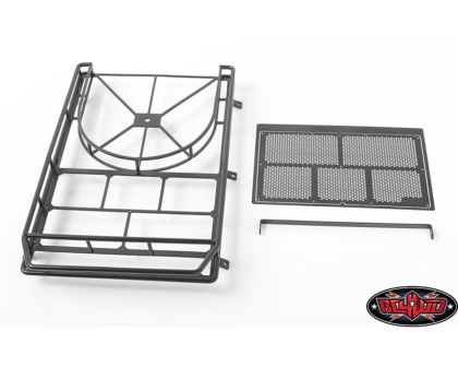 RC4WD Krabs Roof Rack Spare Tire Mount for Axial SCX10 II XJ Bl