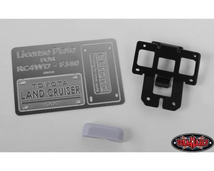 RC4WD Rear License Plate System for RC4WD G2 Cruiser