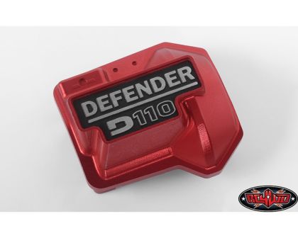 RC4WD Defender D110 Diff Cover for Traxxas TRX-4 Red