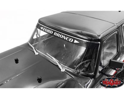 RC4WD Windshield Decals for Traxxas TRX-4 79 Bronco Ranger XLT