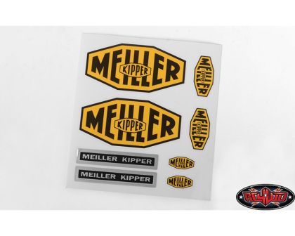 RC4WD Meiller Kipper Decal Set for Mercedes-Benz Arocs 3348
